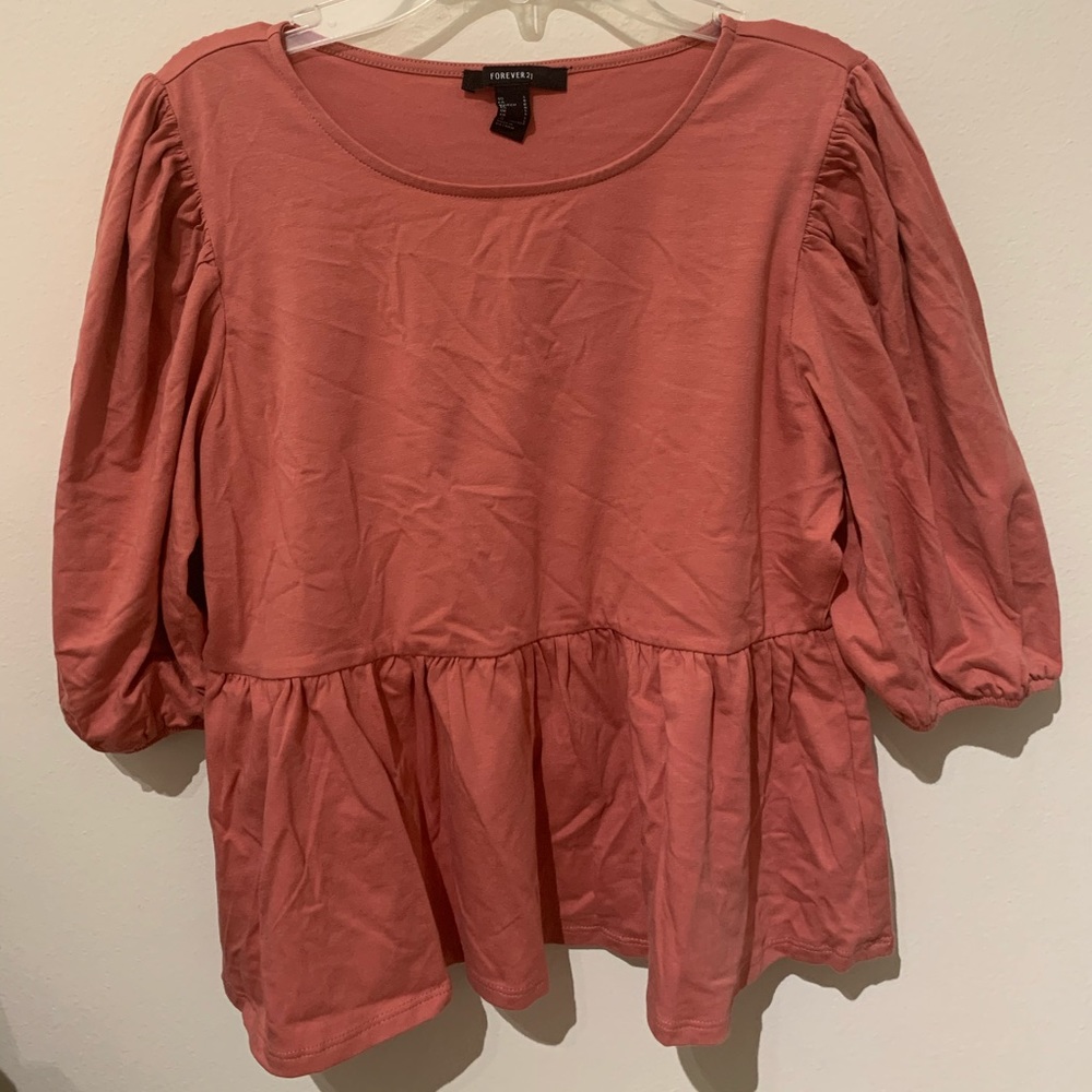 Large Peplum Top